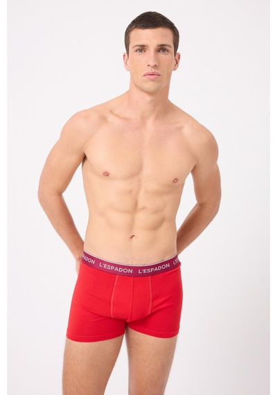 L'espadon Maritime Elite Koleksiyonu Erkek Boxer Şort -3253 Kırmızı