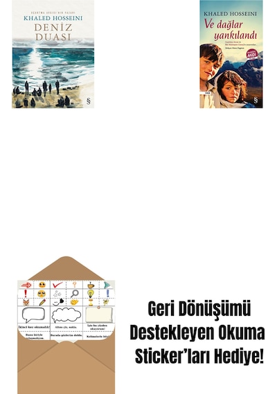Deniz Duası + Ve Dağlar Yankılandı Midi Boy + Okuma Sticker'ları