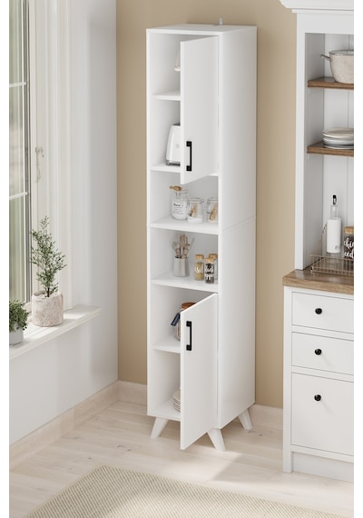 2 Kapaklı 6 Bölmeli Çok Amaçlı Dolap Çok Amaçlı Mutfak Dolabı Banyo Dolabı Nergis Beyaz Beyaz 2 Kapaklı 6 Bölmeli Çok Amaçlı Dolap Çok Amaçlı Mutfak Dolabı Banyo Dolabı Nergis Beyaz Beyaz