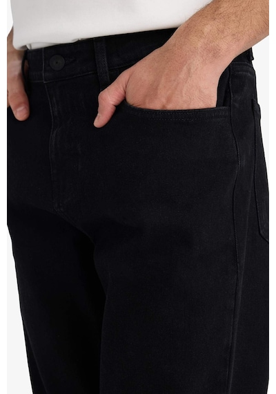 Defacto Diago Comfort Fit Jean Pantolon D9828AX25SP Siyah