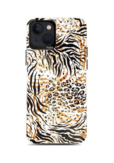 Kajsa Apple Uyumlu iPhone 13 Kılıf Doğa Desenli Kajsa Wild Kapak ZORE-219800