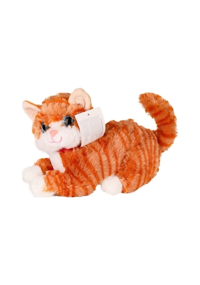 Mey İthalat Kzl-1609032 Peluş Miyavlayan Kedi -kızılkaya Oyuncak Çok Renkli