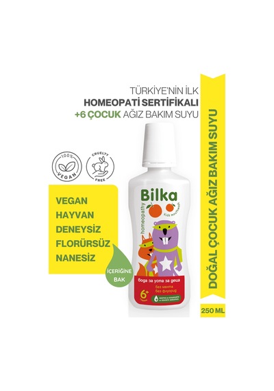 Homeopati Çocuk Ağız Bakım Suyu +6
