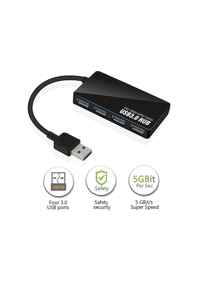 4 Port Usb 3.0 Hub Çoklayıcı Çoğaltıcı Çoklama (249344307)
