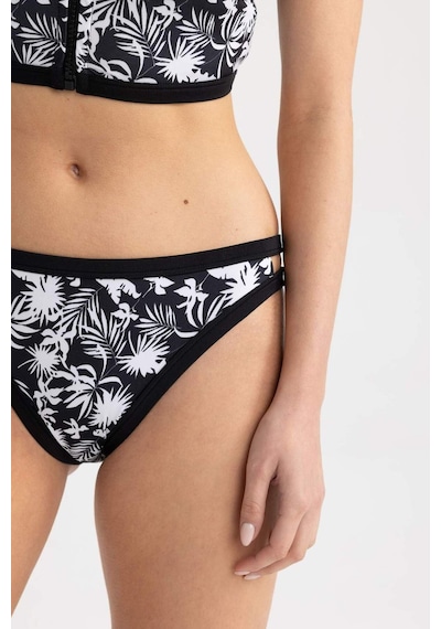 DeFactoFit Sörfçü Bel Lastik Detaylı Bikini Altı Z9366AZ23HSBK81 Siyah