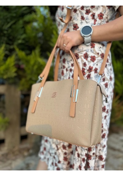 Just Polo Kadın El Ve Omuz Çantası 440113mh Vizon - Kum