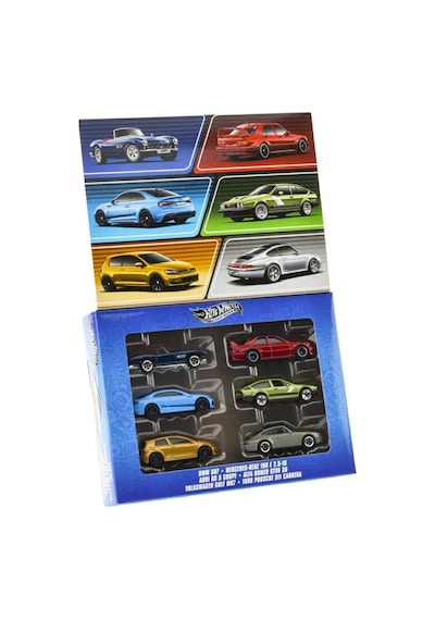 Hot Wheels Jby79 Silver Series Euro Style 6-pack Beyaz