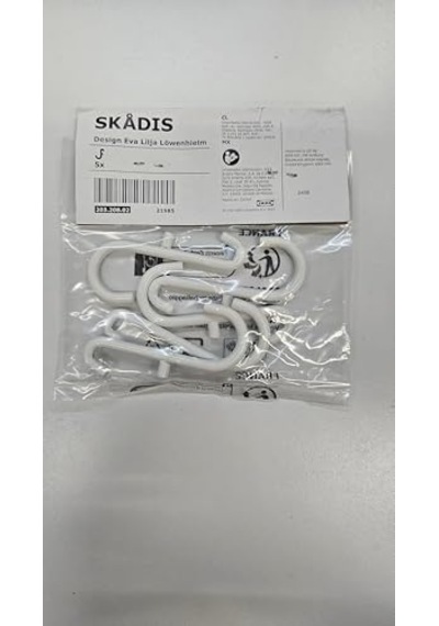 Çelik, Epoksi/polyester Skadis Kanca Beyaz / 5'li Paket 203.208.02 Diğer