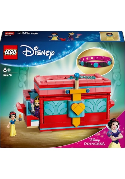 LEGO® │ Disney Pamuk Prenses’in Takı Kutusu 43276 - 6 Yaş & Üzeri Çocuklar için Yaratıcı Oyuncak Yapım Seti (358 Parça)