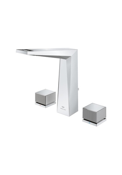 Grohe Allure Brilliant Private Collection 3 Delikli Lavabo Bataryası L Boyut - 20670000 Gümüş