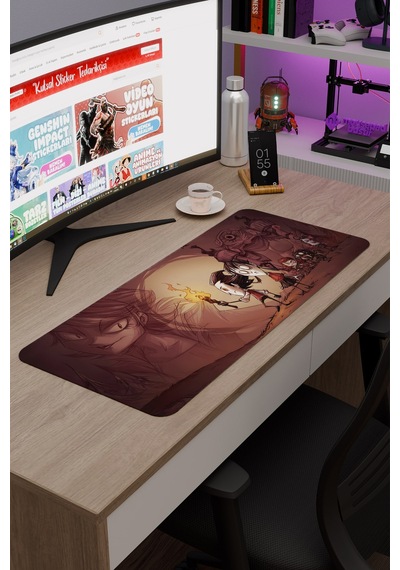 Don't Starve Kaymaz Dikişli Kauçuk Oyuncu Mousepad V3 - 70x30 Xl Gaming Mouse Pad Fare Altlığı