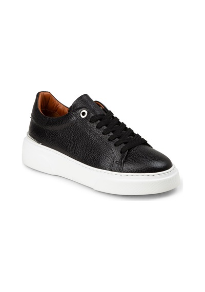 Deery Kadın Siyah Hakiki Deri Sneaker Ayakkabı - 00502zsyhe01