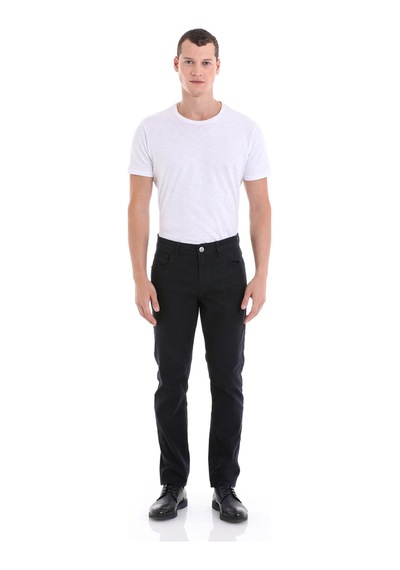 Hatemoğlu Lacivert Regular Fit Düz 5 Cep Pamuklu Kot Pantolon Lacivert