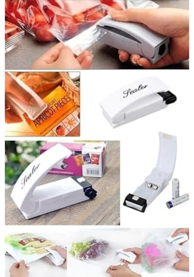 Newstore Home Poşet Kapatıcı Handy Süper Sealer Poşet Ağzı Kapatıcısı