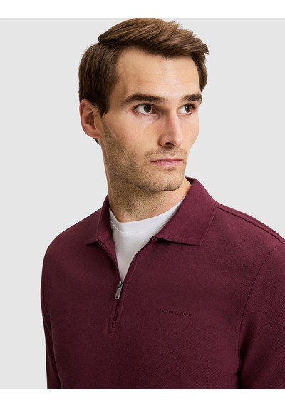 Pierre Cardin Bordo Slim Fit Basic Sweatshirt 50334013-vr014