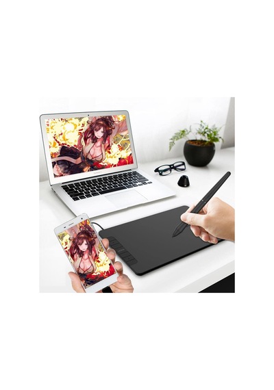 Lexroo Vk640 Ve Vk1200 Grafik Tabletler Için 8192l Pilsiz Kalem-p05 Standart