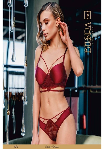 Sütyen Takım Kadın 364 Bordo