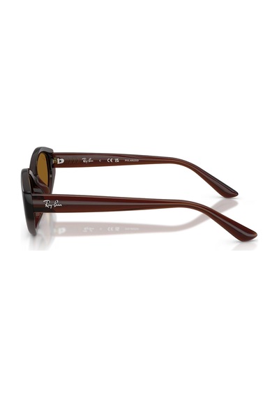 Ray-ban Rb 4473d 71483 56 Polarize Güneş Gözlüğü Kahverengi