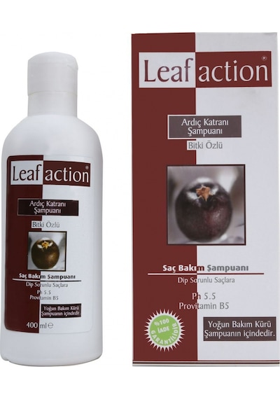 Leaf Action Ardıç Katranlı Bitki Özlü Şampuan 400 ML