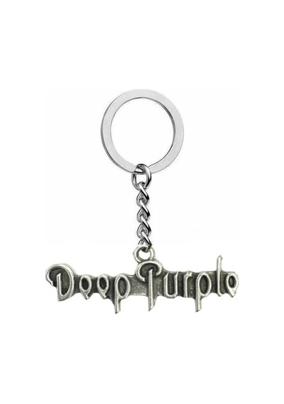 Deep Purple Gümüş Metal Anahtarlık Efsane Rock Grubu Aksesuarı