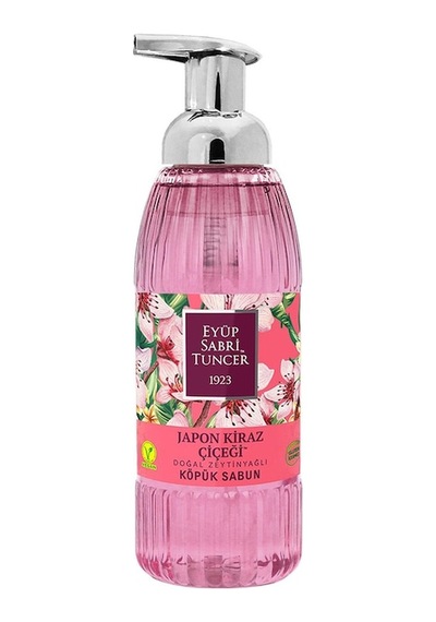 Eyüp Sabri Tuncer Zeytinyağlı Japon Kiraz Çiçeği Köpük Sabun 500 ML