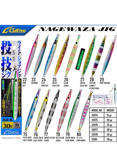 Cultiva 31974 Nagewaza Jig 15g