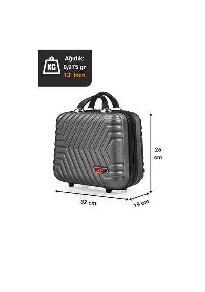 G&D Polo Suitcase Abs Seyahat Makyaj Çantası G&D Polo Suitcase Abs Seyahat Makyaj Çantası