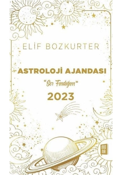Astroloji Ajandası 2023 - Sor Fındığım - Elif Bozkurter - Mona