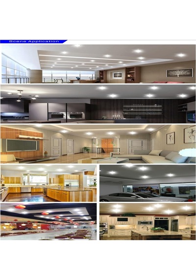 6 Watt Slim Yuvarlak Panel Led Spot Armatür Driverli - Gün Işığı
