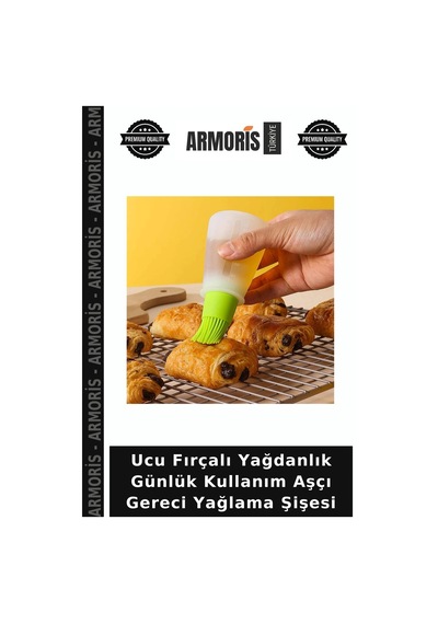 Ucu Fırçalı Yağdanlık Günlük Kullanım Aşçı Gereci Yağlama Şişesi