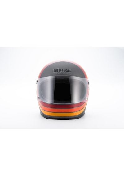 Blauer 80s Kapalı Motosiklet Kaskı Titanyum