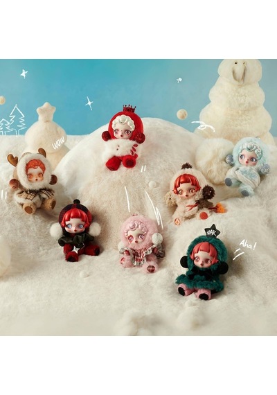 Pop Mart Skullpanda Winter Symphony Serisi Pelüş Figürler, Tam Set, Aksiyon & Koleksiyon Figürleri Karakter Figürü
