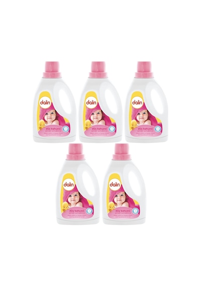 Çamaşır Yumuşatıcı 1.5lt Düş Bahçesi 5 Li Set Bebeklere Özel