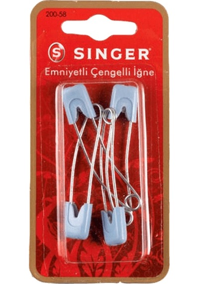 Singer Emniyetli Çengelli İğne (4 Adet)