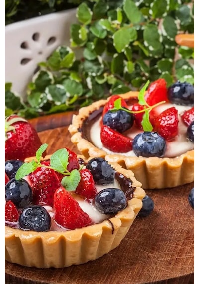 24 Adet Paslanmaz Metal Yapışmaz Cupcake, Muffin, Tartolet Kurabiye Kek Kalıbı Metal Gri Diğer