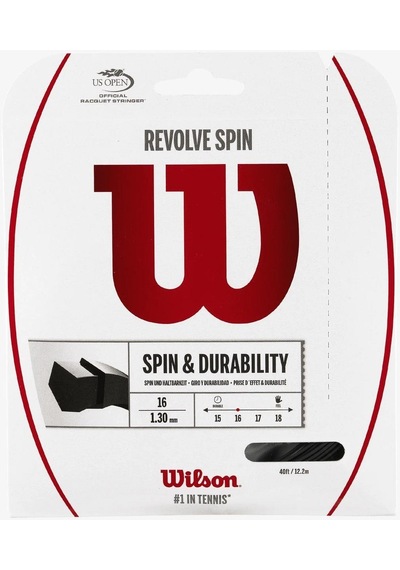 Wilson Kordaj Revolve Spin 16 Set Black Wrz957000