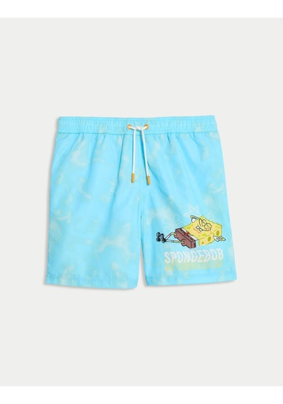 Marks & Spencer Spongebob Squarepants Mayo Şortu 6 16 Yaş Mavi