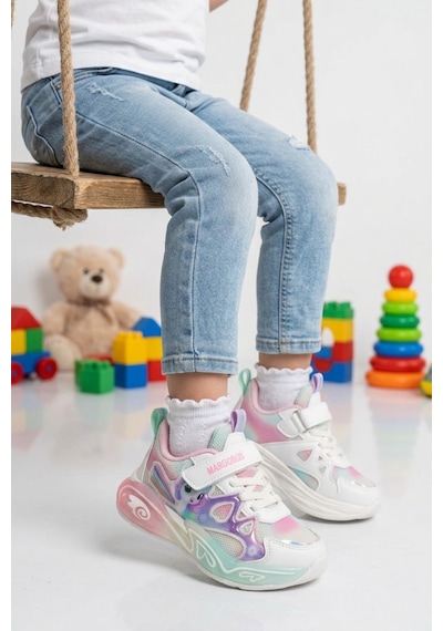Marcokids Marko Kids 26y1234 P Beyaz Kız Çocuk Spor Ayakkabı