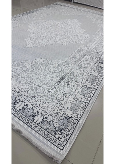 Safyün Halı Kadife Kf505 Gri 200 X 290 Renkli