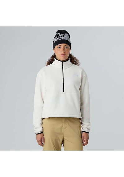 The North Face Glacier Kadın Beyaz Polar Sweatshirt Nf0a8d2cqlı1 BEYAZ