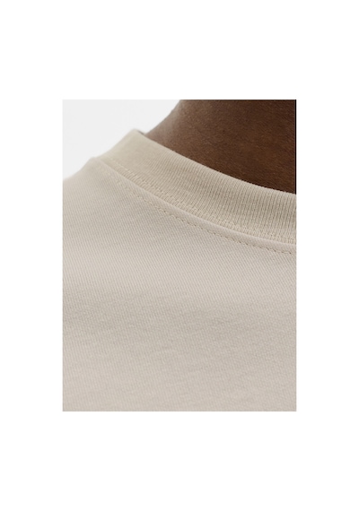 Jack & Jones Jprblaethan Ss Logo Tee Sn Bej