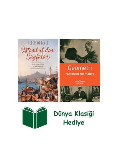 İstanbul'dan Sayfalar + Geometri + Dünya Klasiği Hediye