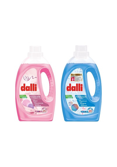 Dalli Hassas Çamaşırlar İçin Renk Koruma Özellikli Sıvı Çamaşır Deterjanı Serisi 2'li Set Set