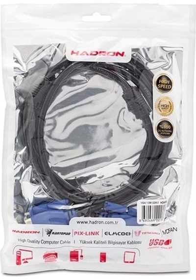 1.5 METRE Hadron HN4034 1.5 MT VGA KABLO EKRAN TV VGA PROJEKSİYON
