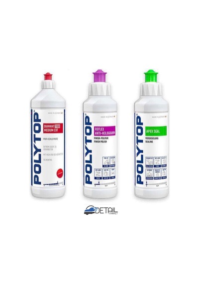 Polytop 5000 İnce Pasta Reflex Hare ve Apex Boya Koruma Seti 250