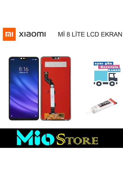 XİAOMİ Mİ 8 LİTE LCD EKRAN DOKUNMATİK KALİTELİ ÜRÜN