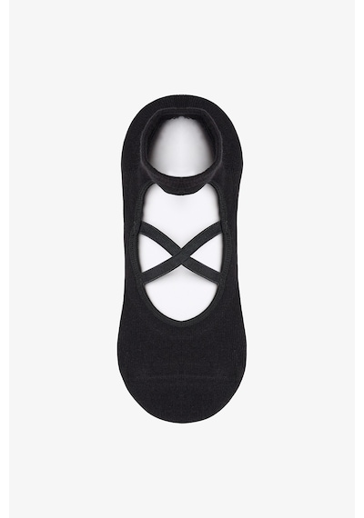 Penti Siyah Active Towel Babet Çorabı
