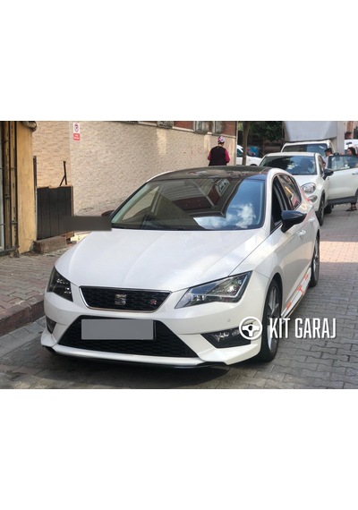 Kit Garaj Leon Mk3 Fr 2013-2016 Dinamik Ön Ek Plastik Boyasız