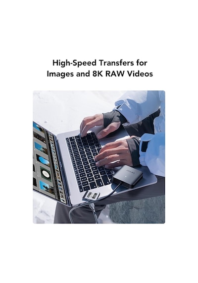 Rw510 Cfexpress Tip B Kart Okuyucu, 10 Gbps'ye Kadar, Usb 3.2 Gen 2 Cf Bellek Kartı İçin, Usb T