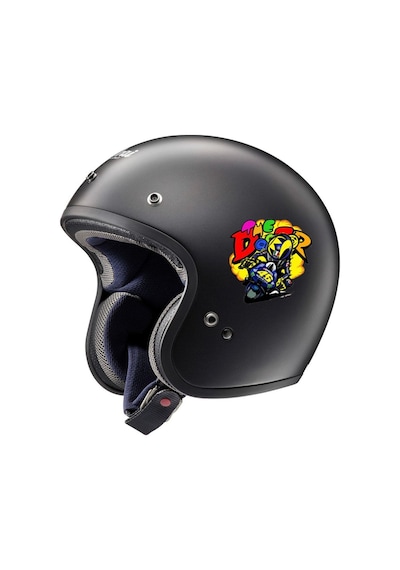 Valentino Rossi 13x13 Cm Motorsiklet Kask Laptop Ve Oto Sticker